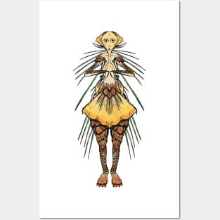 Conifer Winter Fairy Posters and Art